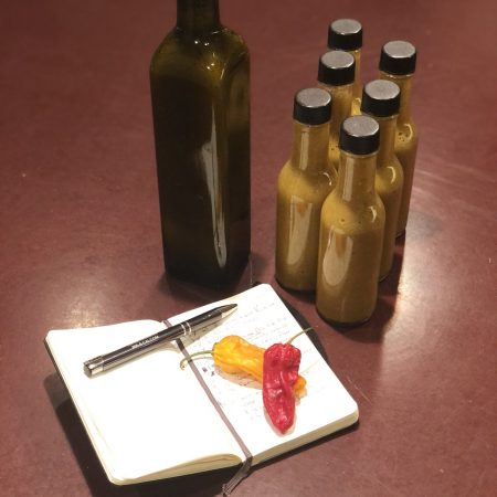 Sparkle by San Peligroso is a unique blend of exotic peppers built on a base of green chilis and vinegar.